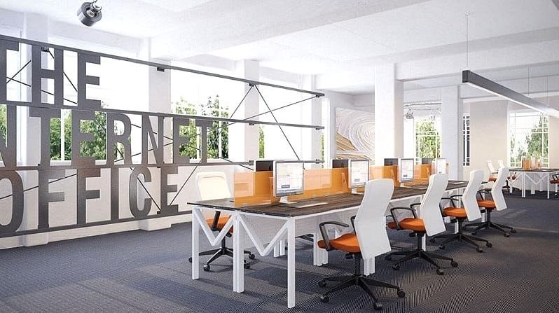 Thi công nội thất văn phòng hcm thì bạn nên chú ý trong việc lựa chọn màu sắc, biểu tượng cho công ty