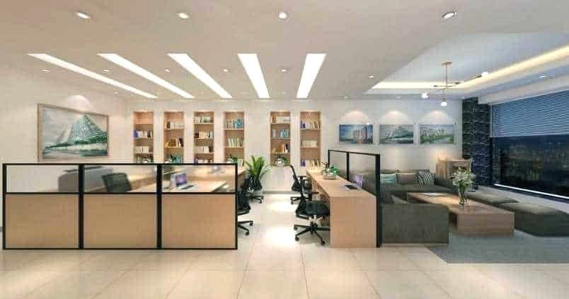 Văn phòng làm việc hiện đại phải thoải mái, thông thoáng, và sự ngăn nắp của văn phòng làm việc