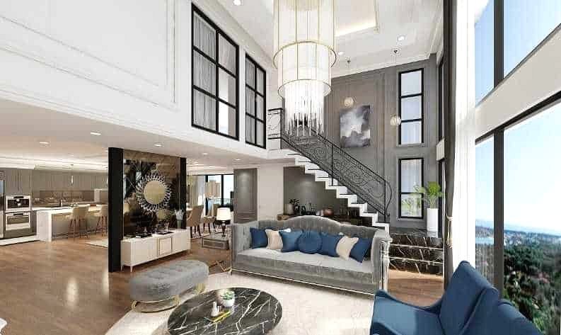 Tận hưởng cuộc sống của nhà nhiều tầng ngay trong căn hộ